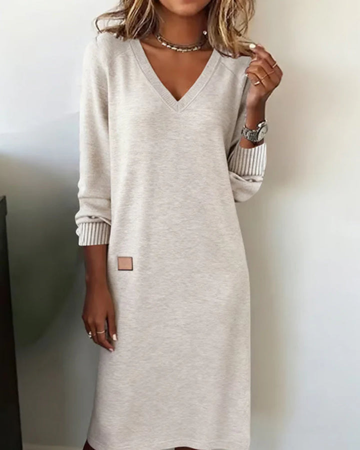 AURORA | ELEGANT KNIT SWEATER DRESS