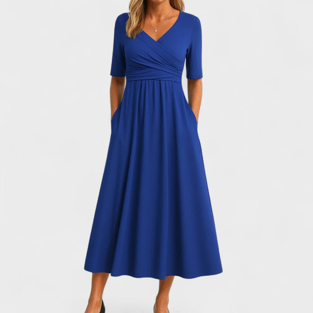 BRIDGET | SLIMMING WRAP DRESS