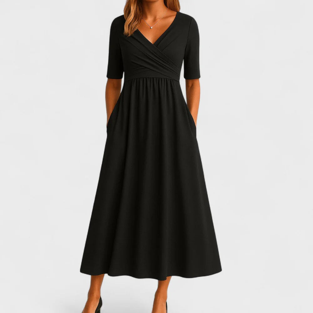 BRIDGET | SLIMMING WRAP DRESS