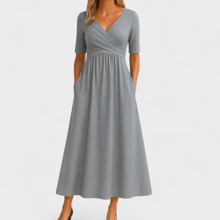 BRIDGET | SLIMMING WRAP DRESS