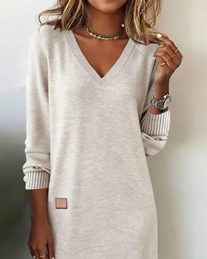 AURORA | ELEGANT KNIT SWEATER DRESS
