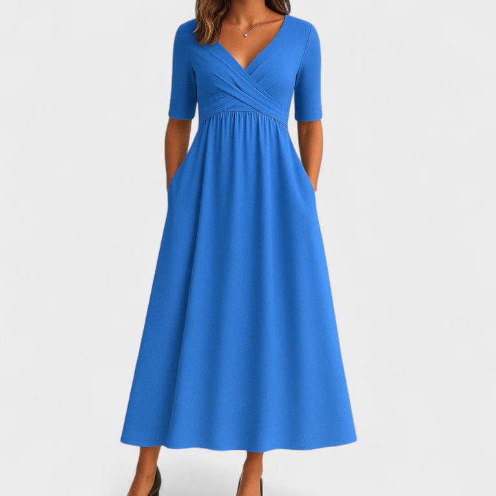 BRIDGET | SLIMMING WRAP DRESS
