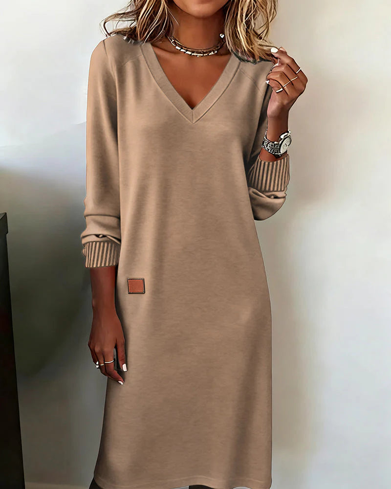 AURORA | ELEGANT KNIT SWEATER DRESS