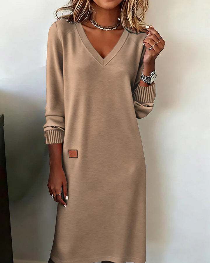 AURORA | ELEGANT KNIT SWEATER DRESS