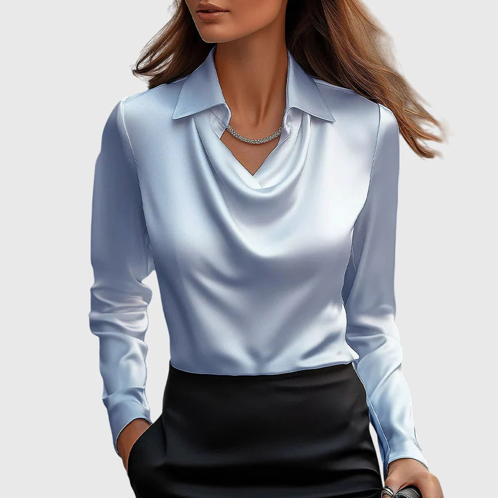 BROOKLYN | ELEGANT SATIN BLOUSE