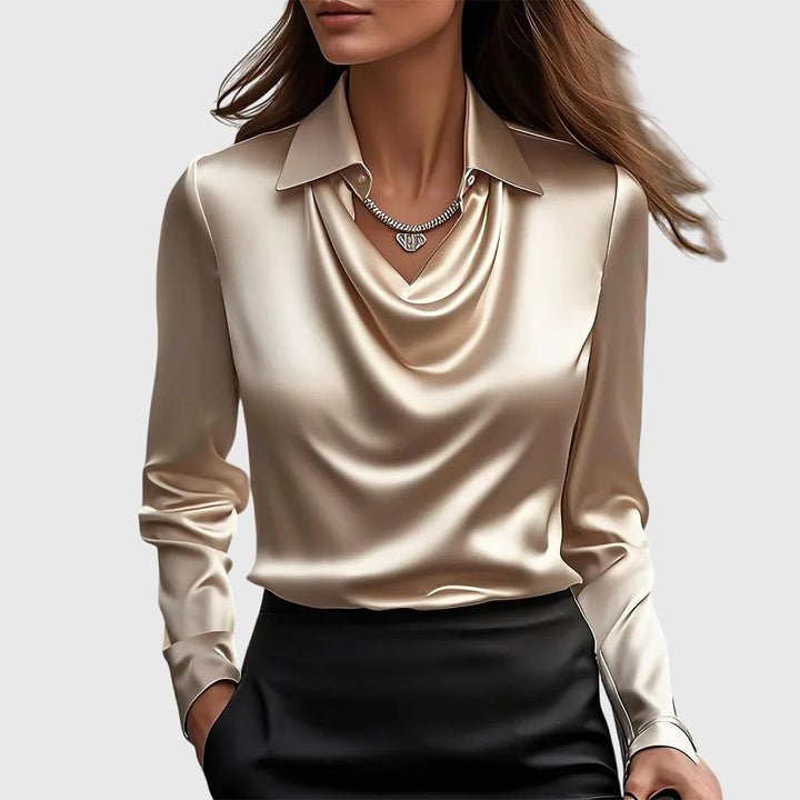 BROOKLYN | ELEGANT SATIN BLOUSE