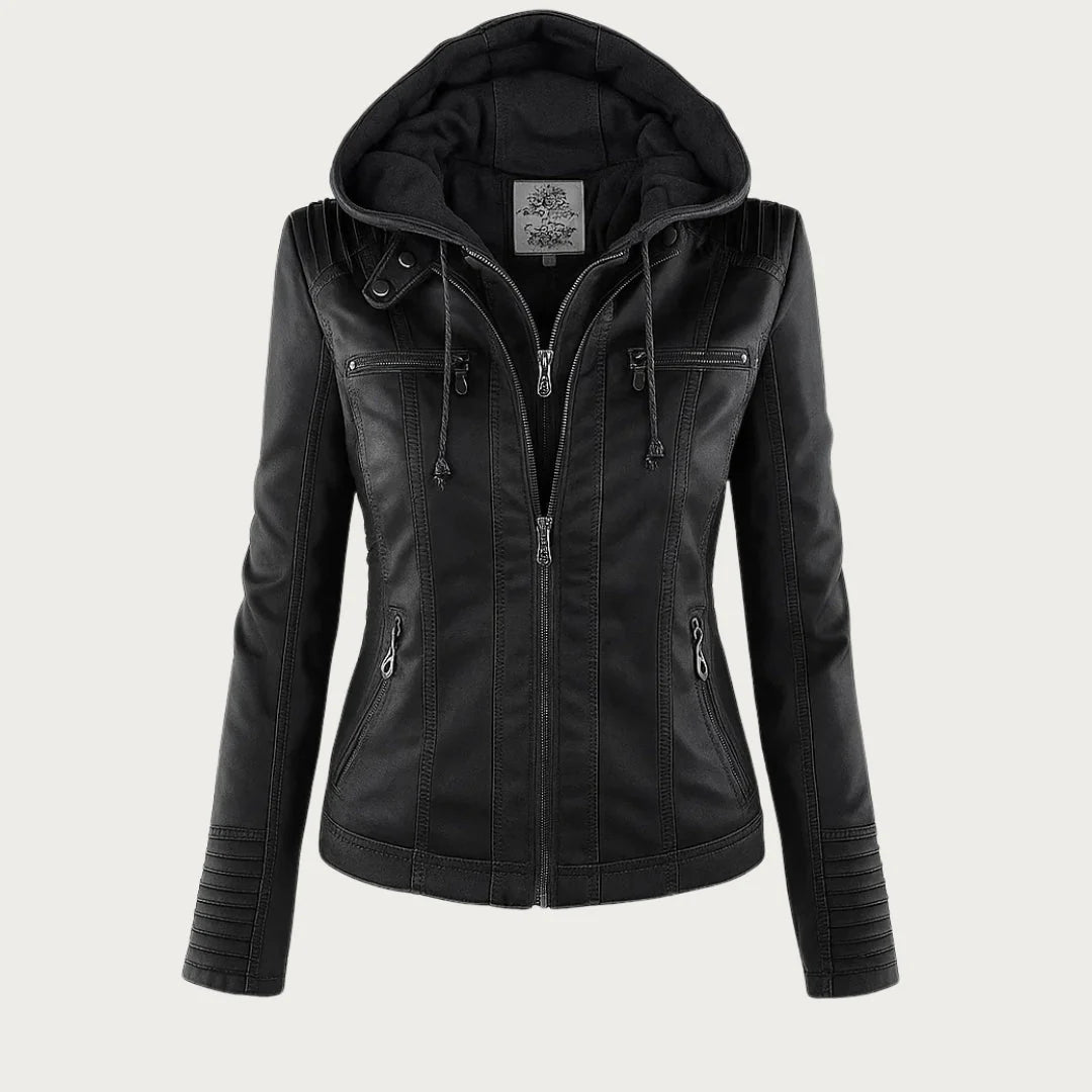 SOFIA | STYLISH LEATHER JACKET