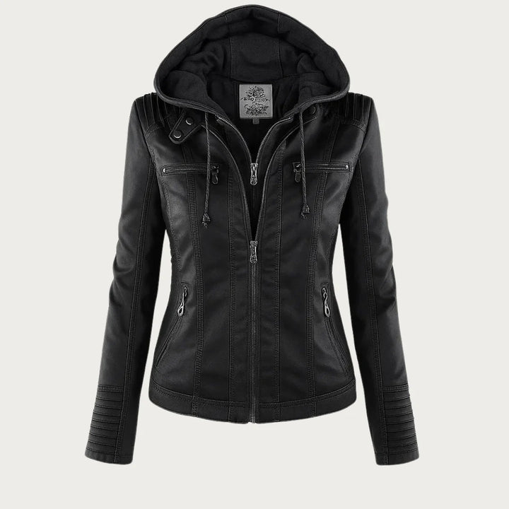 SOFIA | STYLISH LEATHER JACKET