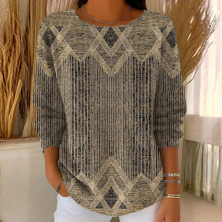 MAYA | ELEGANT TEXTURED KNIT LONGSLEEVE