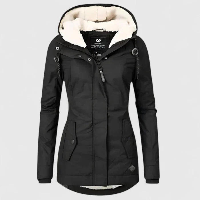 ÉLODIE | WATERPROOF WINTER COAT WITH HOOD