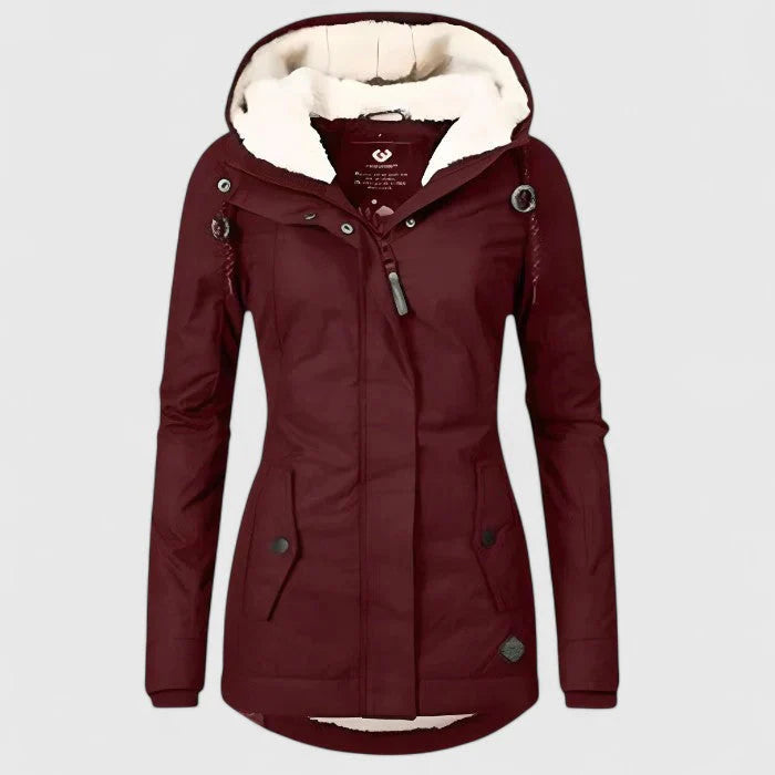 ÉLODIE | WATERPROOF WINTER COAT WITH HOOD