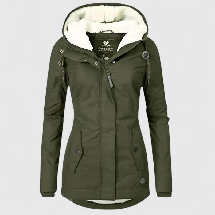 ÉLODIE | WATERPROOF WINTER COAT WITH HOOD