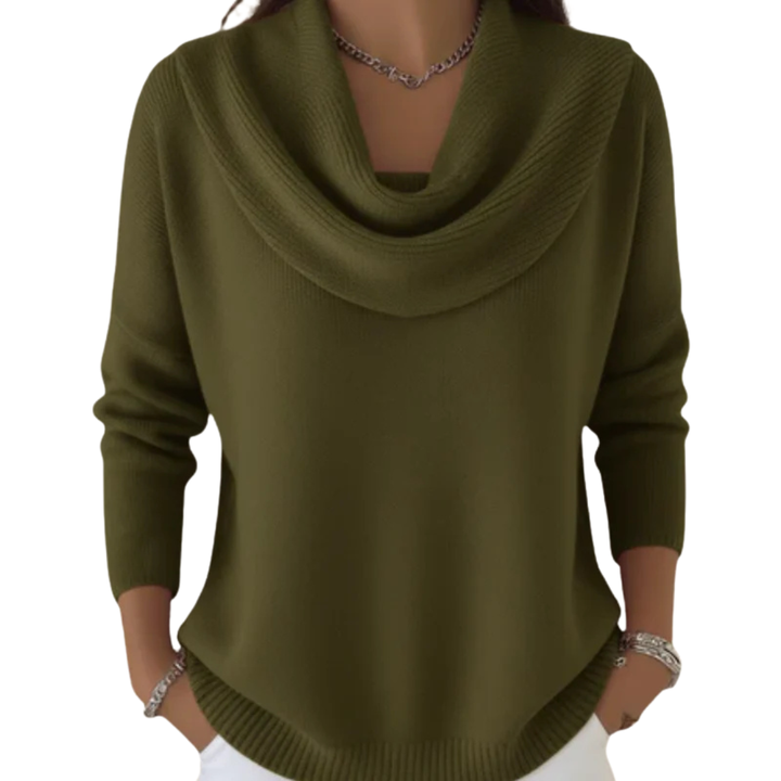 AMARA | SWEATER WITH COLLAR
