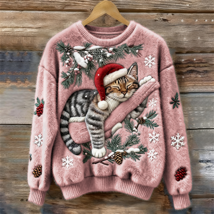 BELLA | COZY FESTIVE THEME SWEATER