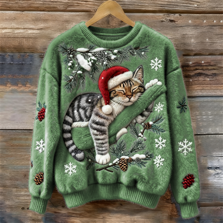 BELLA | COZY FESTIVE THEME SWEATER