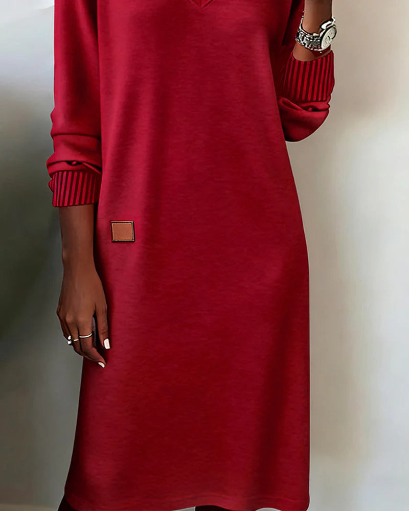 AURORA | ELEGANT KNIT SWEATER DRESS
