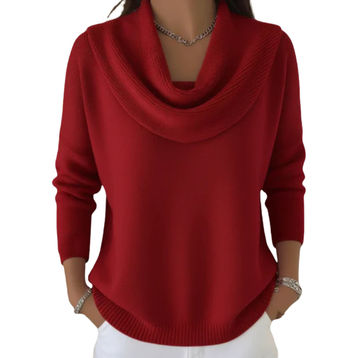 AMARA | SWEATER WITH COLLAR