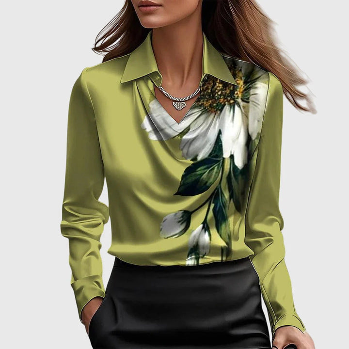 BROOKLYN | ELEGANT SATIN BLOUSE