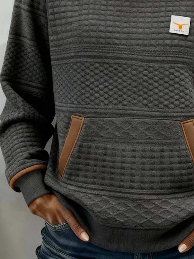 DIANA | LUXE QUILTED PULLOVER