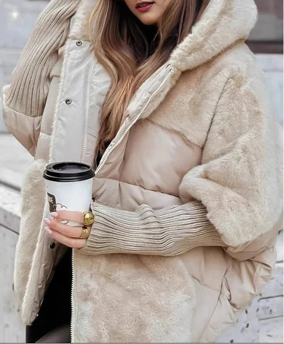 LENA | COZY PUFFER JACKET WITH HOOD