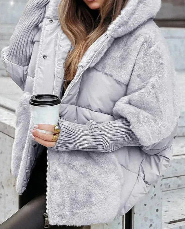 LENA | COZY PUFFER JACKET WITH HOOD